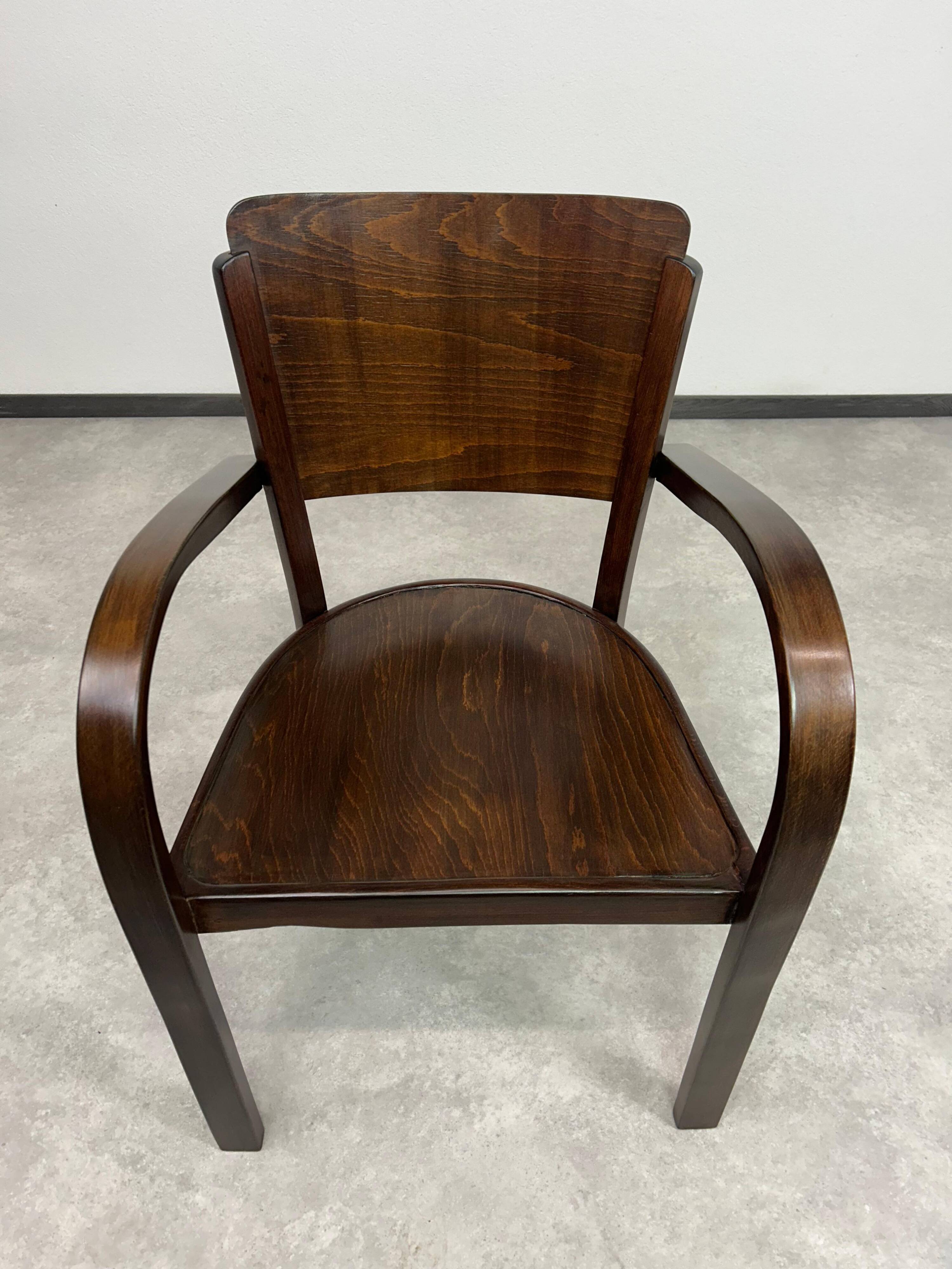Thonet armchairs Art Deco no. 428