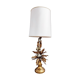 Vintage floral table lamp, 1960s