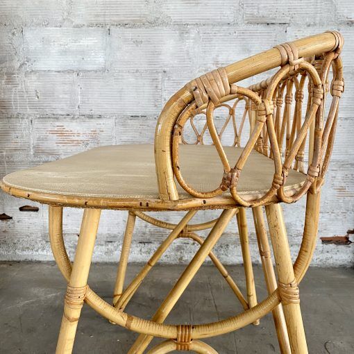 Bureau en rotin