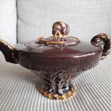 Rare Vallauris ceramic teapot signed Marius Giuge