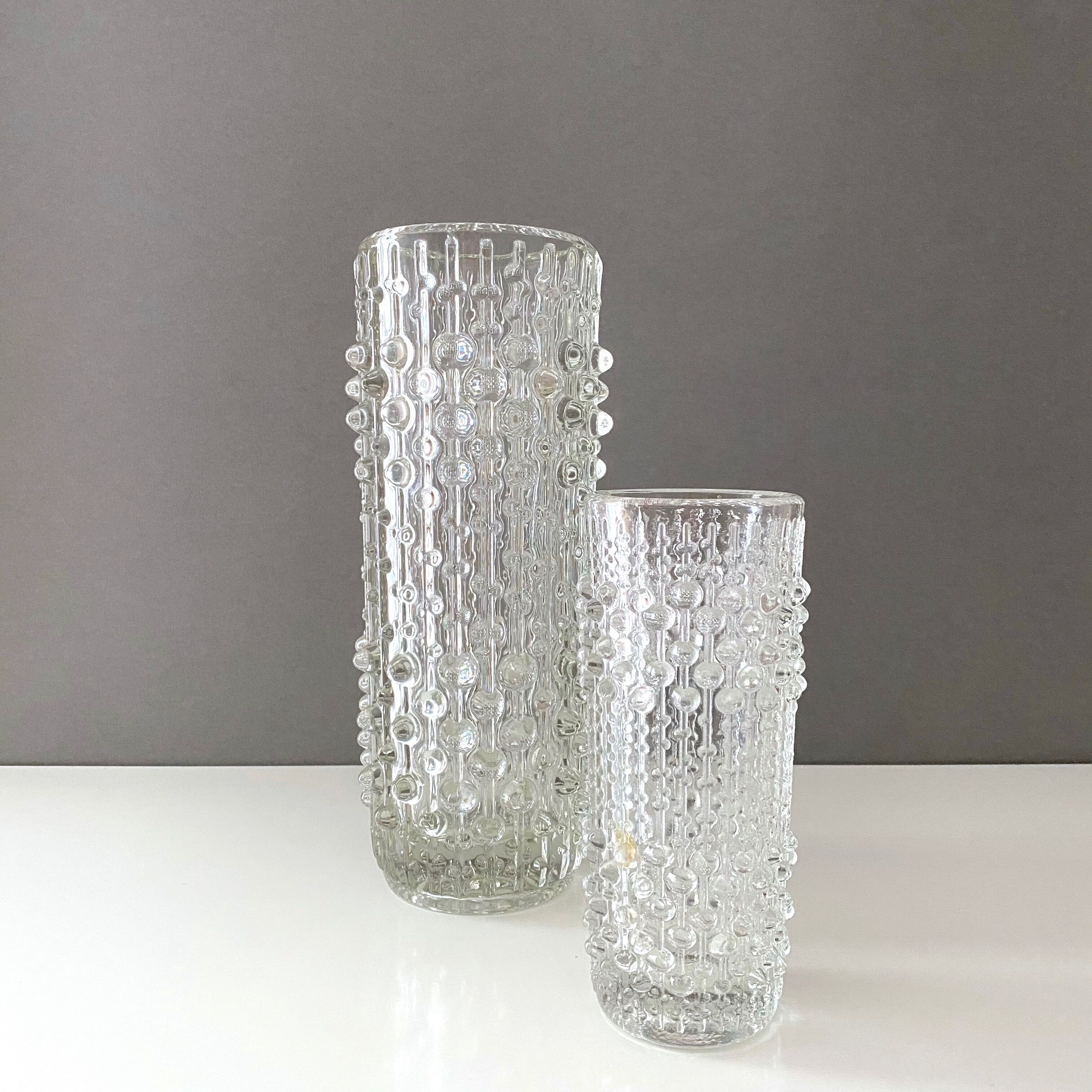 Candle Wax vase by Frantisek Peceny ed. Sklo Union, 1970s