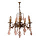 Chandelier with crystal pendants