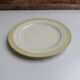 Saint Amand Monaco white and yellow dish