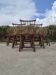 Set of 6 rustic vintage Dutch dining chairs with spindle back by De Ster.