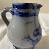 Alsace stoneware pitcher