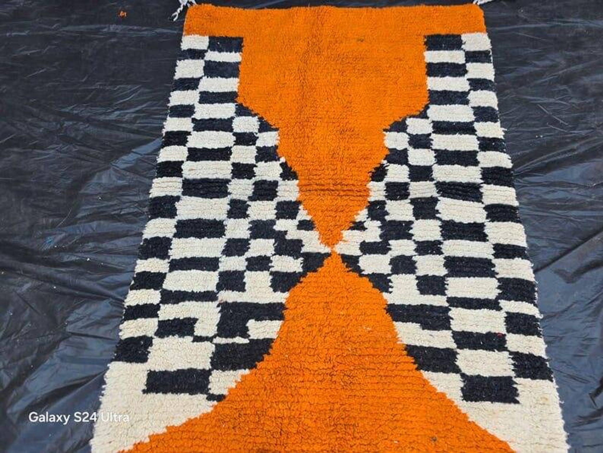 Handmade pure wool rug