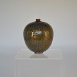 Michel Lanos ovoid vase on sandstone heel