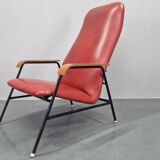 Rare Midcentury Easy Armchair, Sweden, 1960s