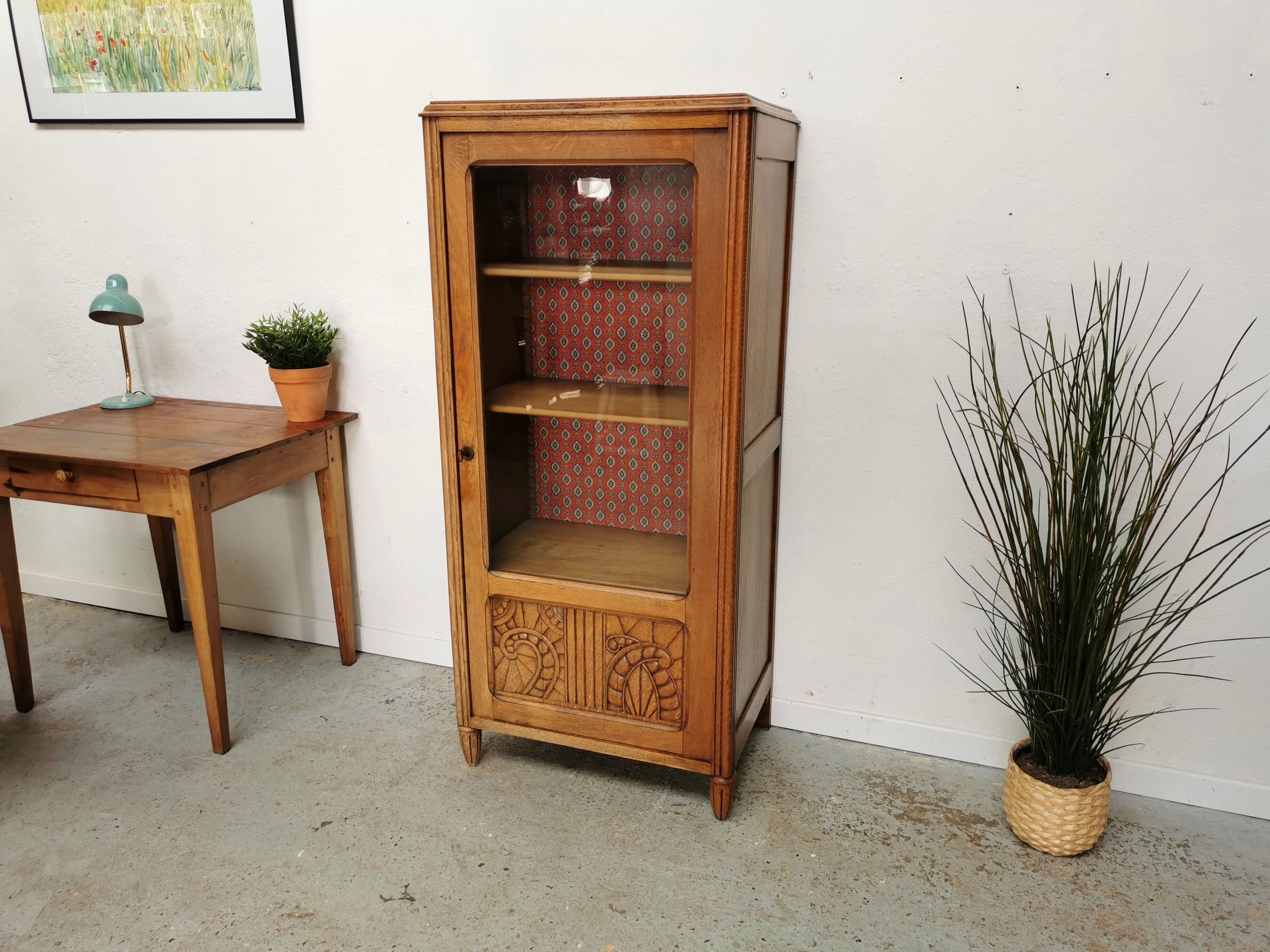 Parisian wardrobe Art Deco vintage showcase