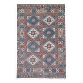 Tapis Oushak turc vintage 143x213 cm