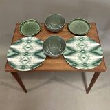 6-piece set entirely handmade.