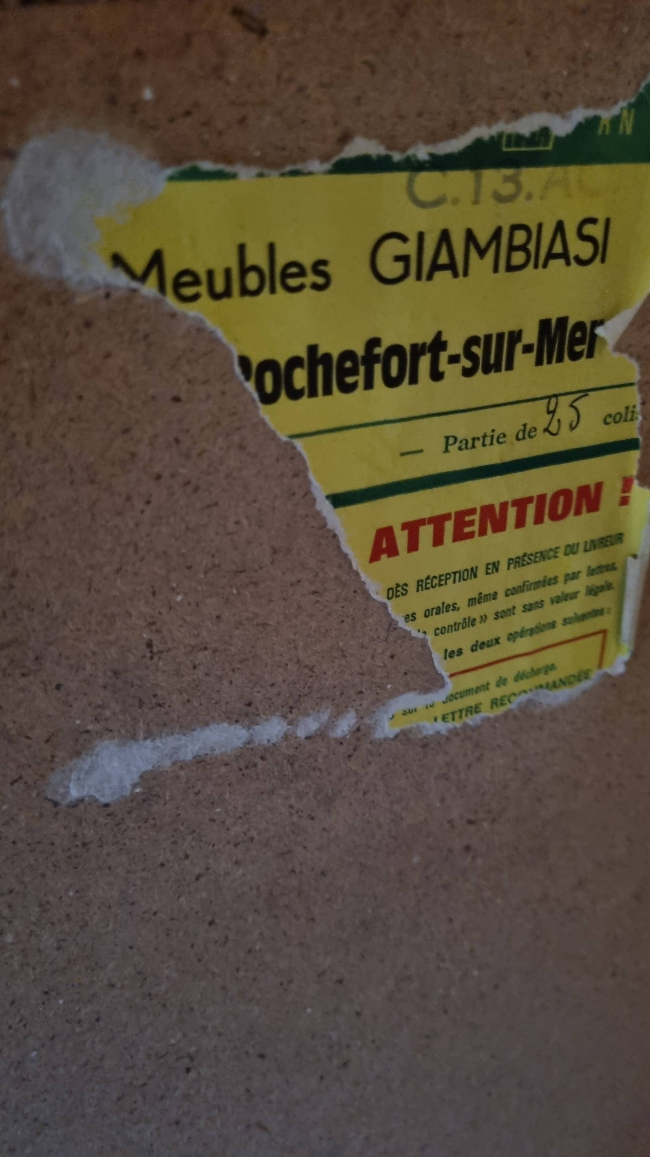 Vintage chest of drawers