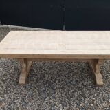Old oak monastery table