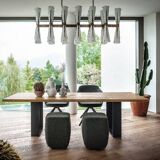Riva 120 Newton Walnut Table