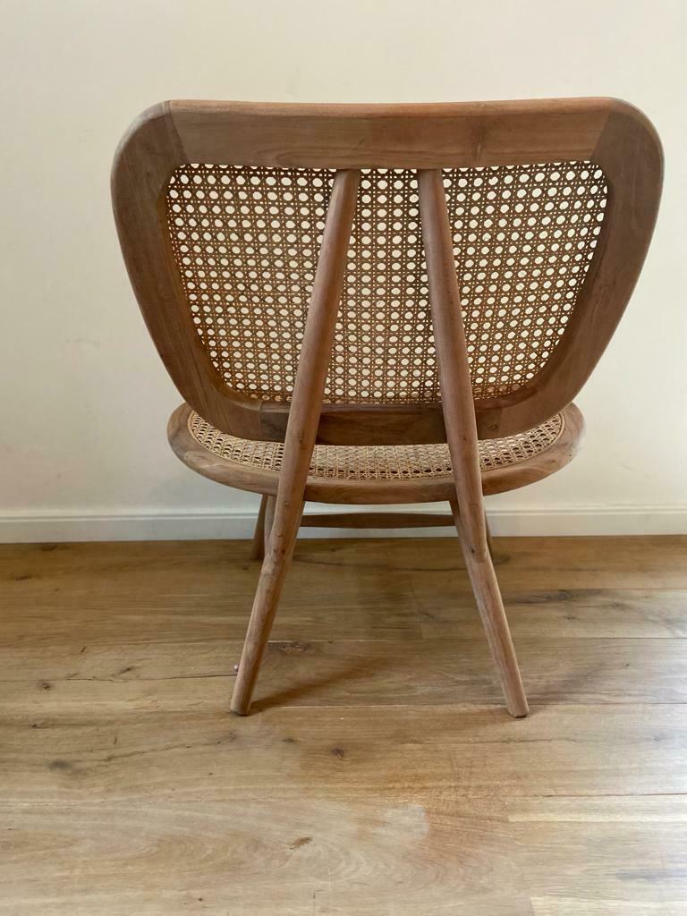 Retro wicker single seat / armchair / lounge chair / armchair