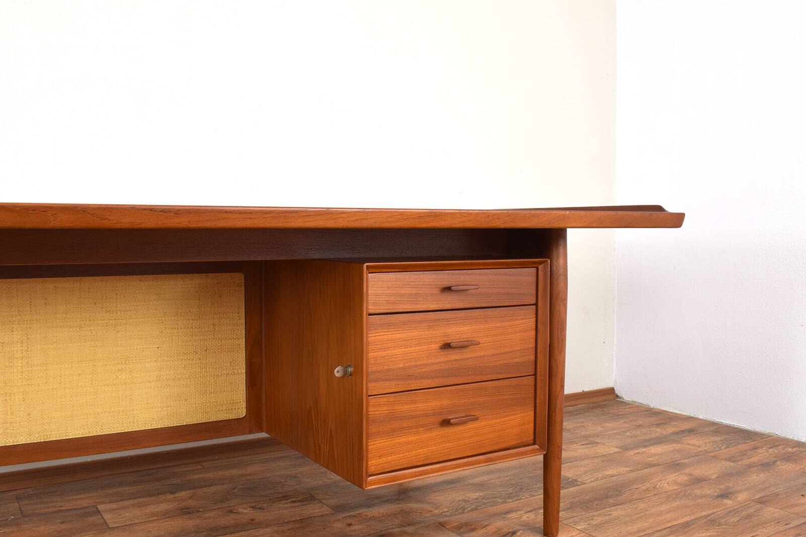 Mid-Century Teak Desk by Arne Vodder for Sibast, 1960s