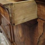 Buffet ancien époque Louis Philippe en noyer, XIXᵉ siècle