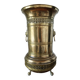 Vintage brass umbrella stand