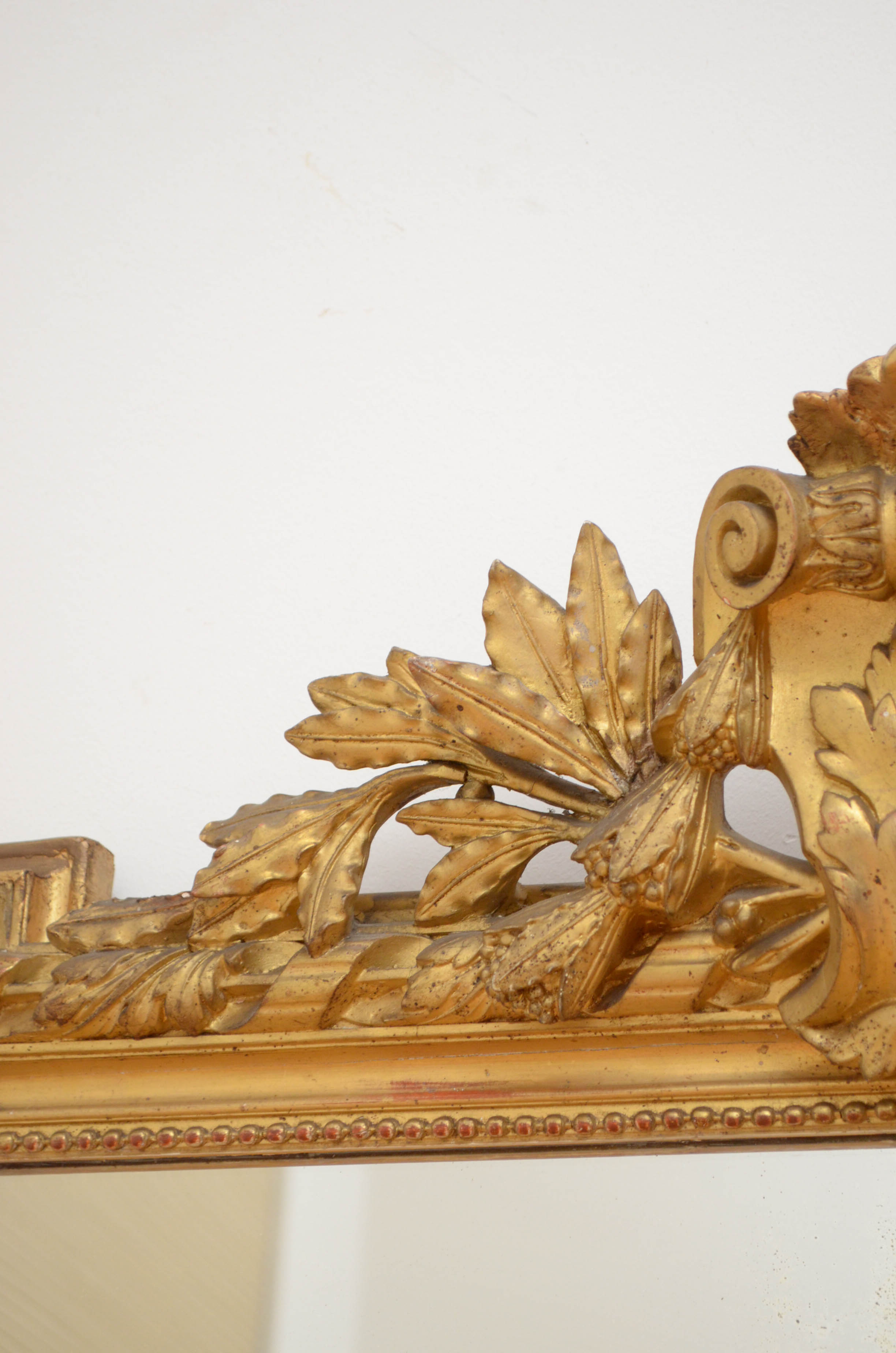French 19th century wall mirror - 145x84cm