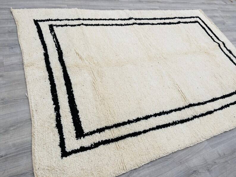 Custom Moroccan Berber rug measurements