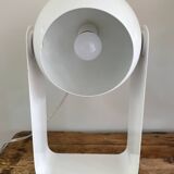 Vintage Table Lamp White Space Age Look Massive 90's design