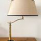 Brass desk lamp, 1950-1960