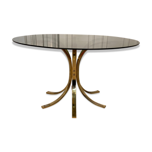 Table basse laiton et