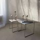 Brabantia side tables 1970s minimalist design