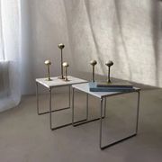 Brabantia side tables 1970s minimalist design