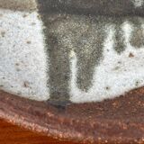 Danish studio pottery bowl from the mid-century by G.P., 1960s.