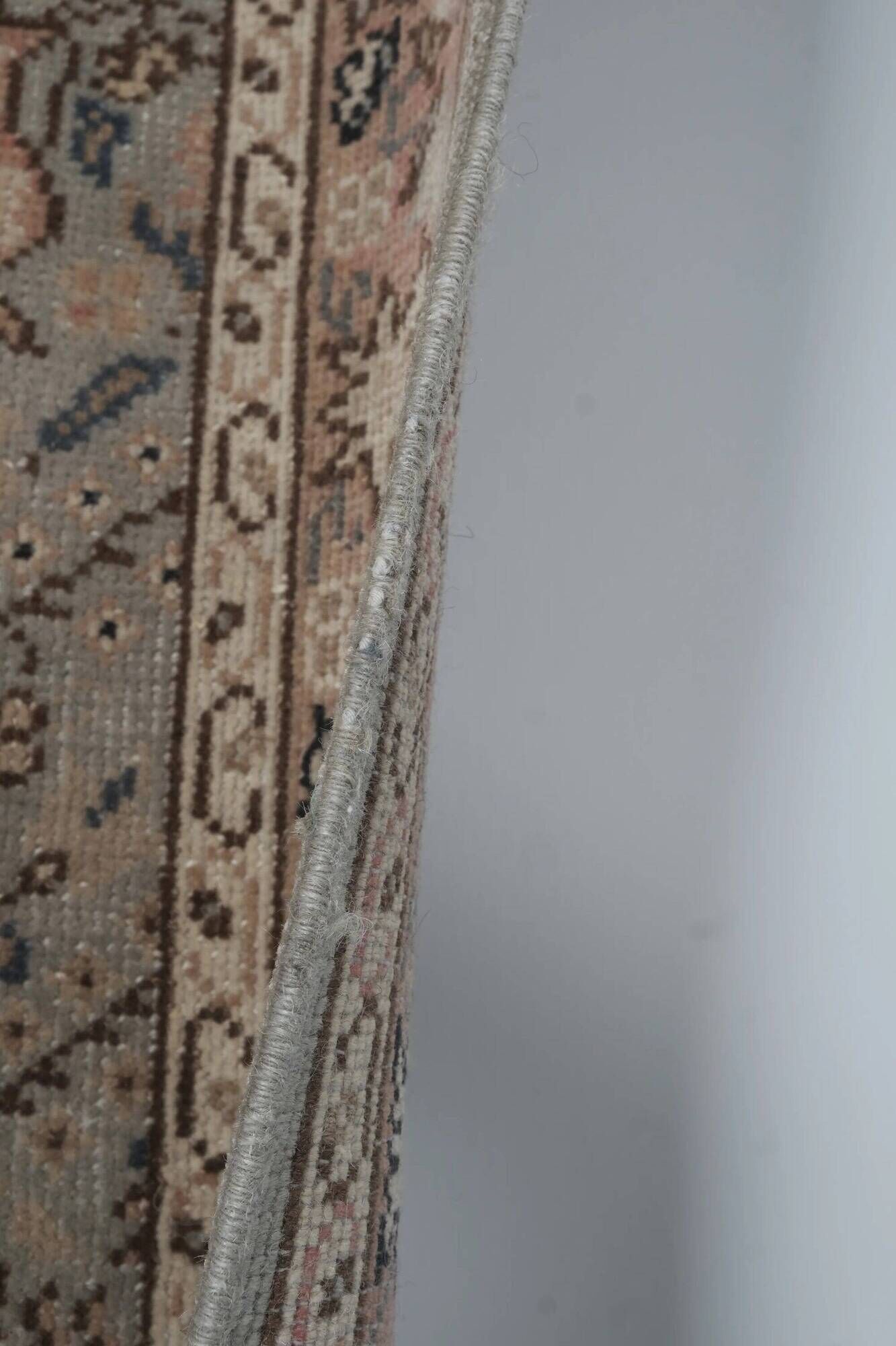 Vintage Turkish hallway rug 80x750 cm