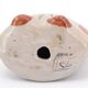 Mexican ceramic owl signed V Silva