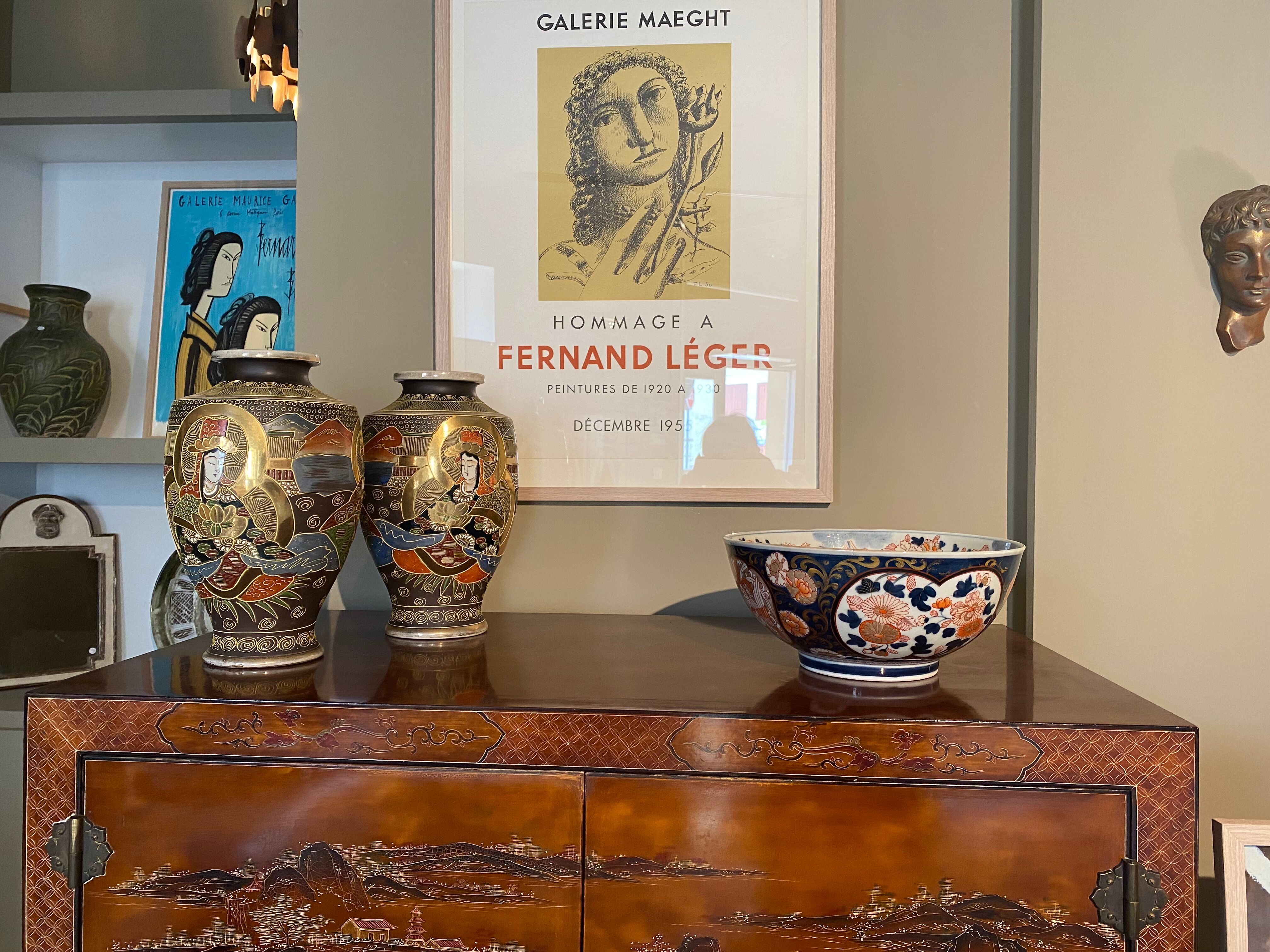 Chinese porcelain cut Imari