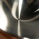 Suite de 8 cloches en inox service de table XXe