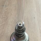 Lampe à pétrole en étain