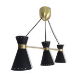 Diabolo chandelier in the style of 1950s creations