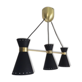 Lustre diabolo dans le style des créations des année 50