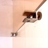 Plexiglas design rolling coffee table