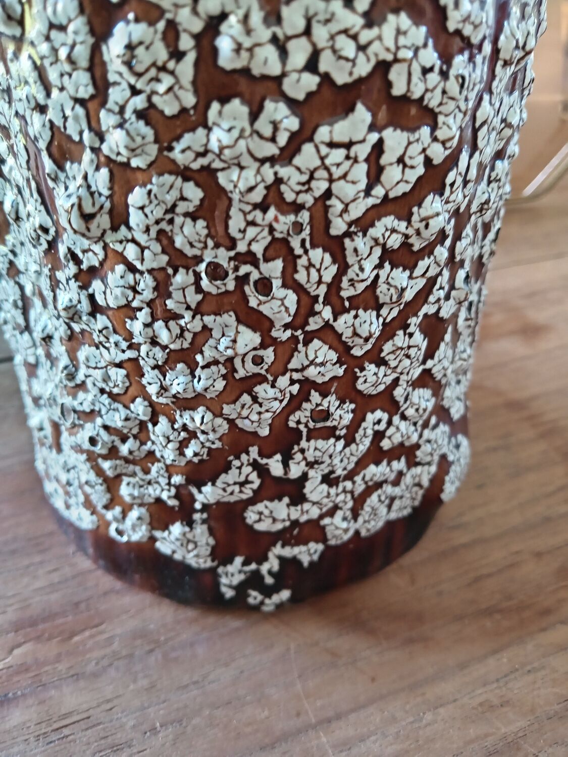 Moonstone pitcher vase Vallauris