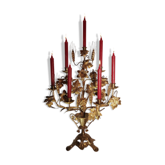 Decorative antique candlestick
