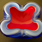 Italian Murano Glass Ashtray, 1960s