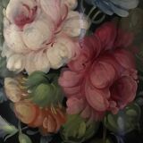 Painted sheet metal paper basket