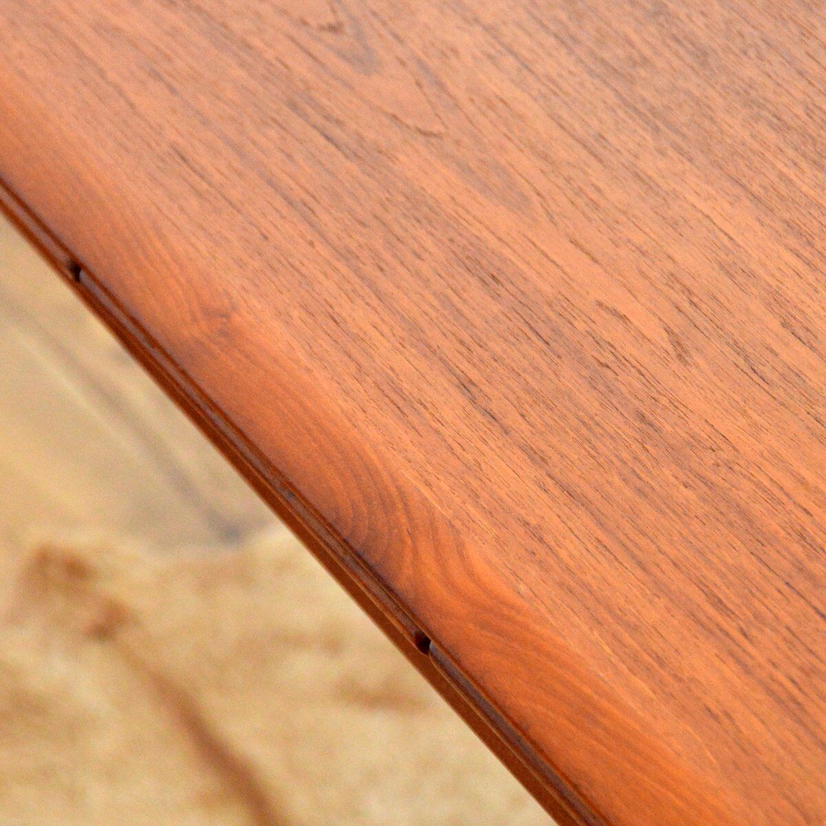 Scandinavian dining table with 1960s extensions (6 to 12 people)