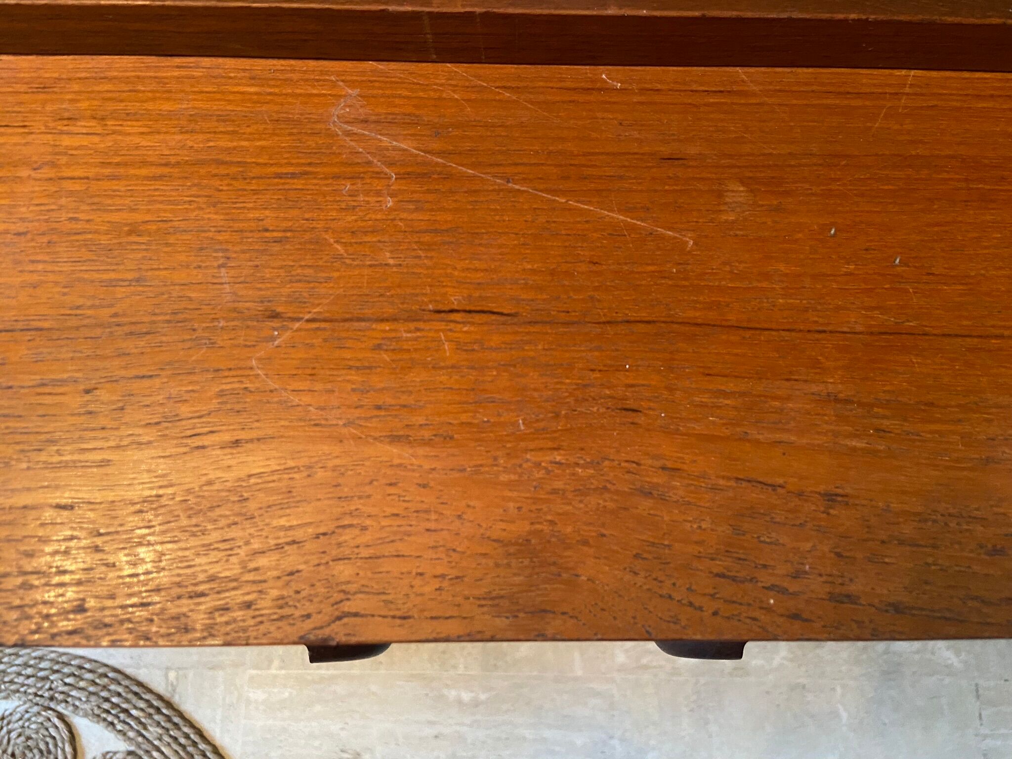 Library vintage teak showcase 1960