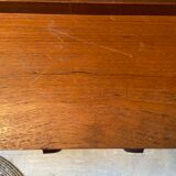 Library vintage teak showcase 1960