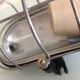 Industrial style porthole wall light, 50s-60s