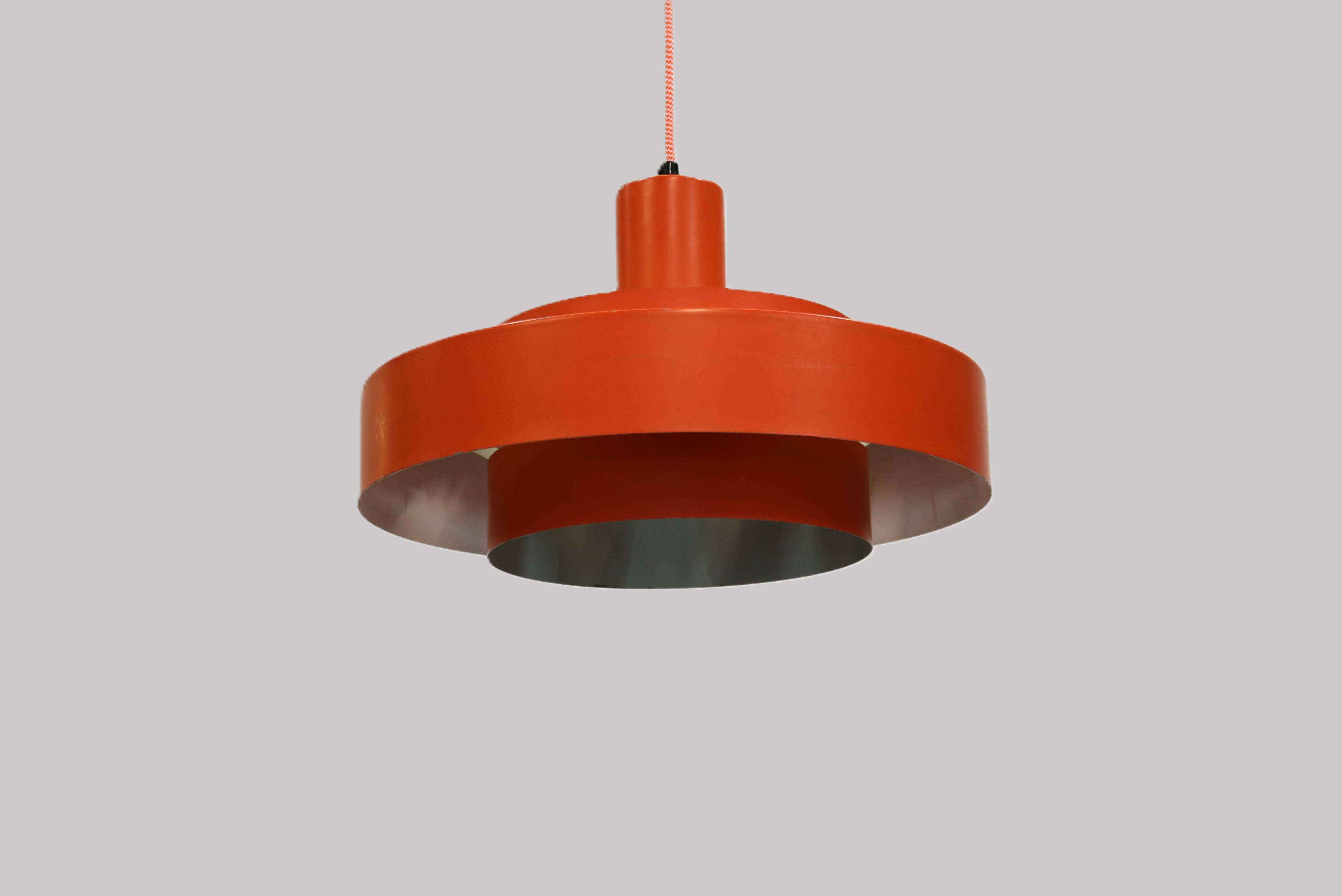 Mid-century modern hanging lamp by Jo Hammerborg - Fog & Morup - model Equ