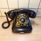 Vintage dial phone in bakelite Denmark