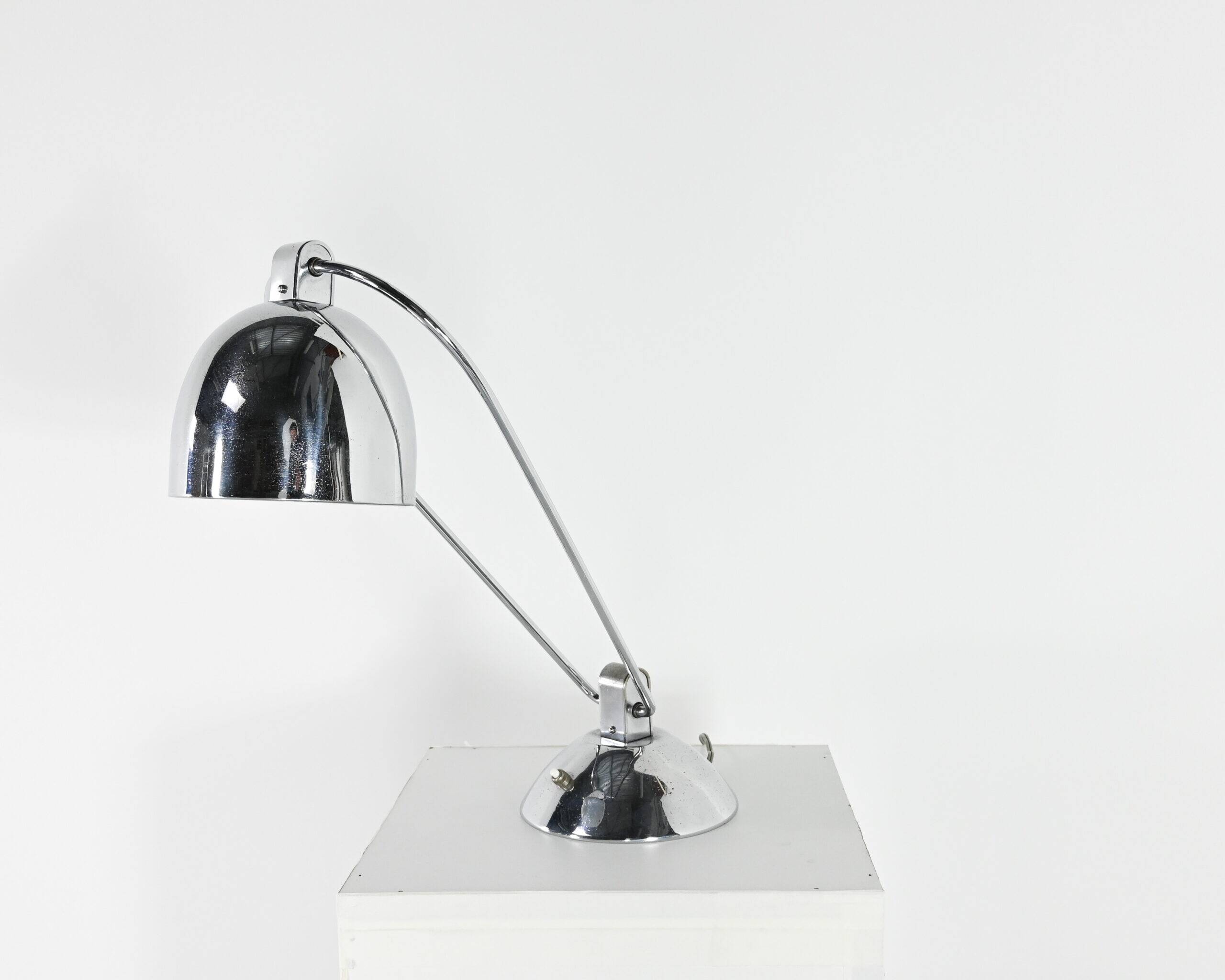 Lampe design Yves Jujeau et André Mounique pour Jumo.