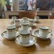 Coffee service 11 cups 12 saucers manufacture w. guerin et cie, paris